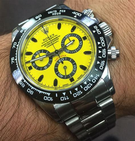 rolex yellow price|yellow face Rolex.